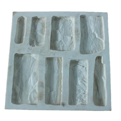 China Indoor And Outdoor Kenya Material Manufactured Silicone Stone Cladding Artificial Stone Wall Mold for sale