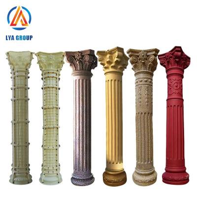 China Roman Pillar Mold Concrete Pillar Durable High Quality Exterior Marble Molds for sale