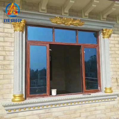 China ABS Plastic Window Sash Mold Roman Window Side Pillar Mold Eco-friendly Durable For Cement Casting In Place for sale