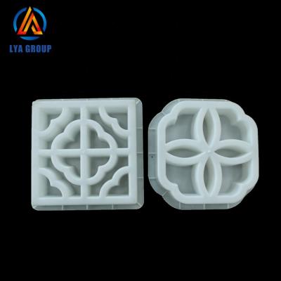 China Eco-friendly Grass Paver Mold Plastic Hollow Block Breeze Block Mold Ventilation Mold for sale