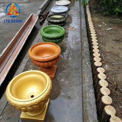 China High Precision Wholesale Miniature Silicone Flower Planter Concrete Pot Molds for sale