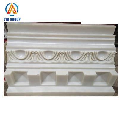 China Durable Plastic Dragon Roof Decorative Wall Corner Gutter Line High Precision Mold Mold For Concrete for sale