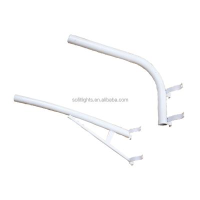 China Road And Street Galvanized Bajaj Street Light Poles Mounting Lamp Post Brackets for sale