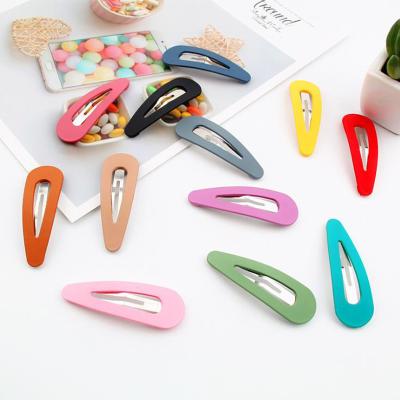 China Cute Soft BB Plastic Clip Hairpin Cute Baby Hair Accessories for sale