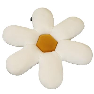 China INS Style Eco - Friendly Flower Shaped To Back Cushion Super Soft Plush Back Pillow Playing Mat for sale