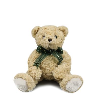 China Play Promotional Teddy Bear New Coming Gift Plush Toys With Cuddly Bow Tie Toy Kids Sleep Accompany for sale