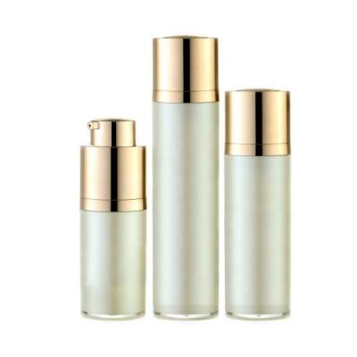 China 15ml Cosmetic Spray Cream Bottle Plastic Airless Packaging Cosmetic for sale