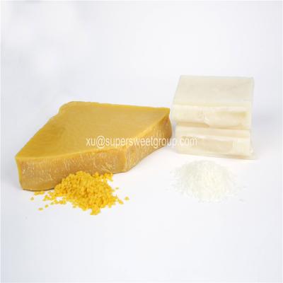 China Food Grade Pure Natural Beeswax Block For Cosmetics / Pharmaceuticals for sale