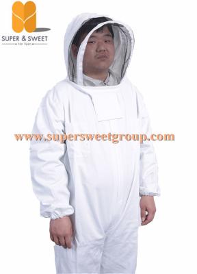 China Ropa protectora de la apicultura principal, traje de los encargados de la abeja con velo/la cremallera en venta