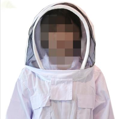 China Customized Bee Sting Proof Clothing , 100% Cotton Beekeeping Jacket And Veil for sale