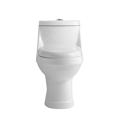 China Wc Ceramic Sanitary Ware Double-flush Saudi Arabia Middle East Chaozhou Supplier One Piece Toilet for sale