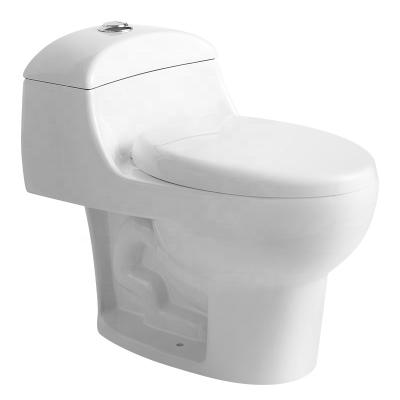 China One Piece Double-Flow Bathroom Toilet Commode Siphonic Toilet Seat Strap for sale