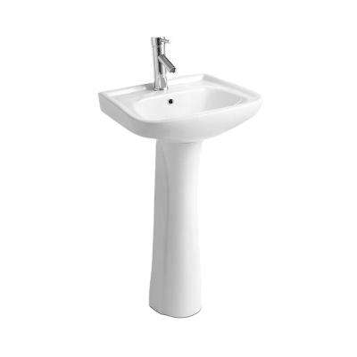 China Modern Custom High Quality Pedestal Washing Ceramic Wash Basin Bathroom for sale