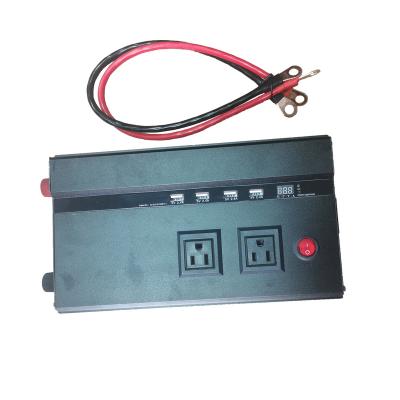 China All cars customized socket*2 2000W modified sine wave power inverter 4 USB ports charger adapter 12v dc according to 110v ac car power inverter for for sale