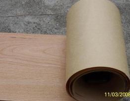 China paper backed cherry veneer for sale