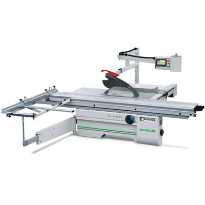 China MJ380DK Horizontal Control CE Standard High Performance Touch Screen CNC Sliding Table Saw for sale