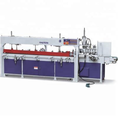 China MH1525D (with belt conveyor) 2500*380mm manual finger joint press for sale