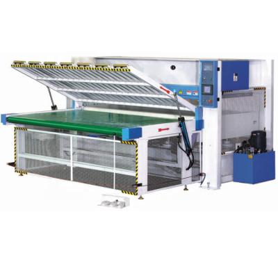 China Factory TAZJ48-100T/1 Hydraulic MDF Board Automatic In And Our Hot Feed Press Machine for sale