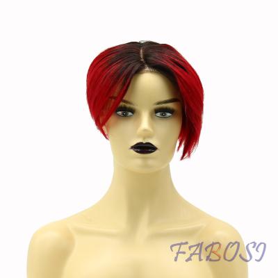 China 2020 New Fashion Short Hair Wigs Pixie Straight Wig 095wig for sale