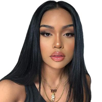 China Original Brazilian Natural Female Hair Silky Straight Wig Supplier Black Hair Wig Wholesale Wave Supplier for sale