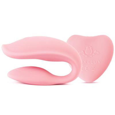 China Eco-friendly Factory Directly Sell High Quality 2U Love Vibrator For Couples Adult Sex Machine For Women for sale