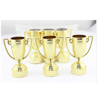 China PTSD-011 Plastic Europe Trophy Cup In Golden Silver And Bronze Color for sale