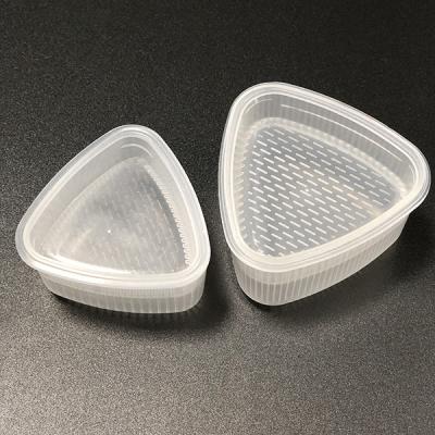 China PTRM-001 2PCS Plastic Sushi Triangle Rice Mold for sale