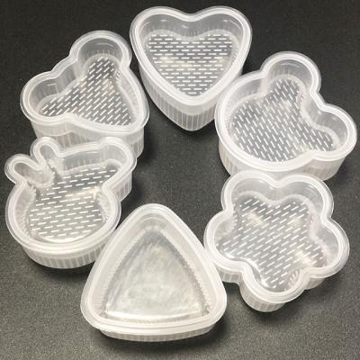 China PTRM-001 6pcs Plastic Sushi Rice Animal Mold More Shape for sale