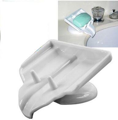 China PTBR-005 Sustainable Plastic Soap Holder With Suction for sale