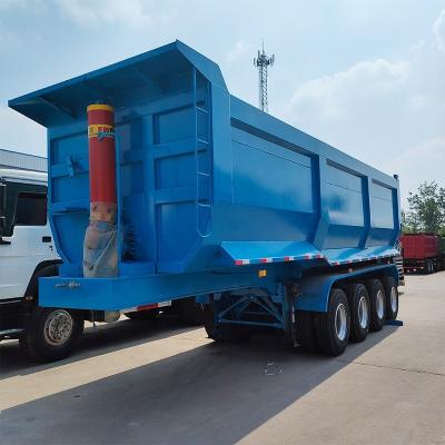 China Truck Trailer 2023 Brand New Tipper Trailer 40 Ton Rear Dump Trailer for Tanzania for sale