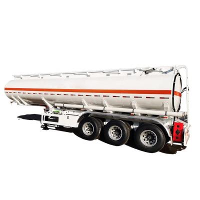 China Truck Trailer Lander 3 Axles 50000 Liter Fuel Tanker Trailer Fuel Truck With Full Tank Trailer Fuel Tanker Trailer For Sale In Dubai for sale