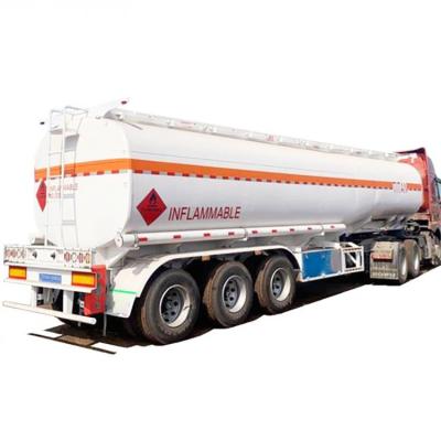 China Truck Trailer Factory provide 3 axles 13 m diesel oil fuel tank semi-trailer 45/50cbm Fuel Tanker Semi Trailer lowbed semi-trailer hot sale for sale