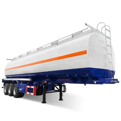 China Truck Trailer 3 Axle 36000 Liters 40000 Liters Petroleum Liquid Fuel Tank Trailer for sale