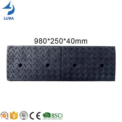 China Durable New Type Movable Threshold Edge Ramp Restriction Motorcycle Elevating Loading Ramps for sale