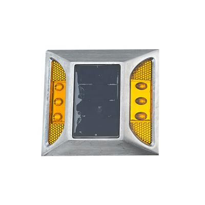 China Wholesale Long Life Customs Lead Plastic Reflective Solar Marker Road Studs for sale