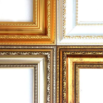 China European Polystyrene Picture Frame 7CM Mirror Frame PS Mount for sale