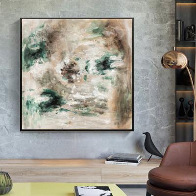 China Modern Abstract Wall Decoration Paintings Art 24x24inch Abstract Oil Painting On Canvas for sale