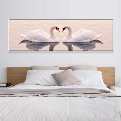 China Modern Bedroom Decoration Bedside Hanging Warm Wall Picture Sofa Background Wall Painting American Light Luxury Nine Fish Living Room for sale