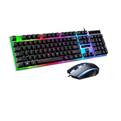 China G21 USB 2.0 Latest G21 Professional 104 Keys Gaming Keyboard Mouse Combos Home Computer Desktop Notebook LED Gaming Keyboards for sale