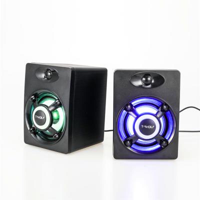 China No S1 USB Portable Cable 2PCS Mini Desktop/Gift Speaker 2.0 Mobile Phone Outdoor Audio Box Small Laptop Small Speaker for sale