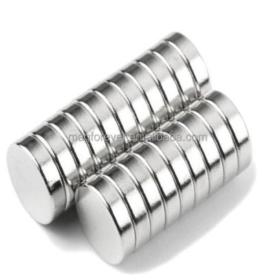 Cina Industrial Magnet 10mm x 5mm Round Neodymium Magnets N35 Rare Earth N52 36 Strong Industrial Magnet in vendita