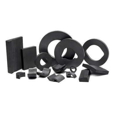 China Industrial Magnet Soft Type And Industrial Magnet Application Ring Bar Ferrite Magnet for sale