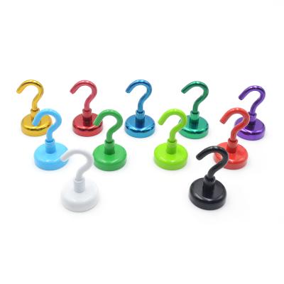 中国 Industrial Magnet Colorful Strong Powerful Neodymium Magnetic Hooks 販売のため