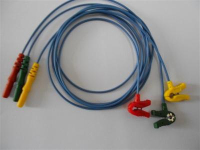 China Din Neonate ECG clip lead for sale