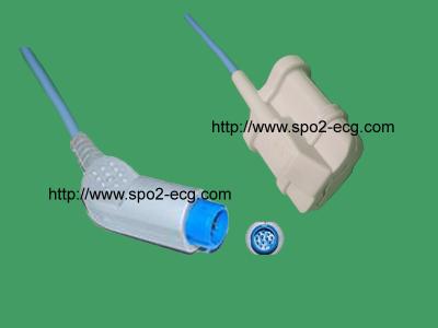 China GMI(Newtech)_Adult silicone soft,round 12pin spo2 sensor for sale