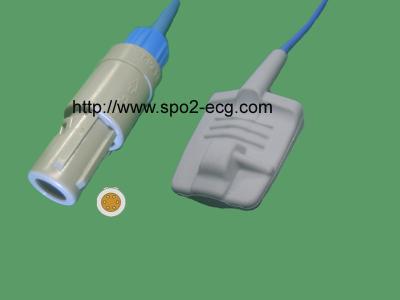 China CONTEC Adult silicone soft, redel 6pin(dual) spo2 sensor_Creative PC9000,UP6000 for sale