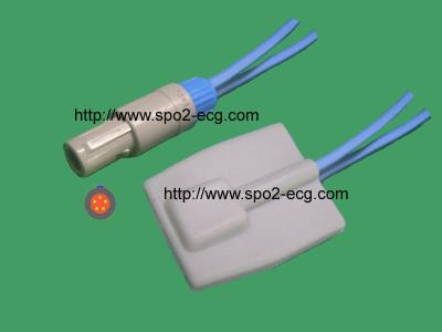 China Pediatric silicone soft_Contec CMS8000, CMS60C, redel 5pin(1bit) spo2 sensor for sale