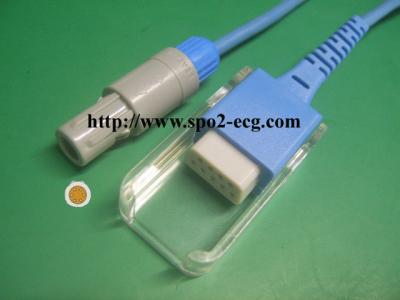 China PETAS_redel 6pin(dual)>>DB9F,spo2 sensor extension cable for sale