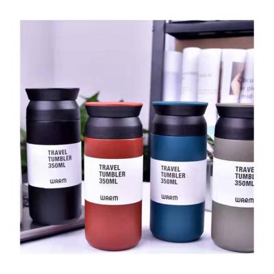 China Cute Custom Viable Mini Travel Tumbler Insulated Bottle 17oz Double Walled Vacuum Insulated Japanese Kintos Coffee Mug Gift for sale