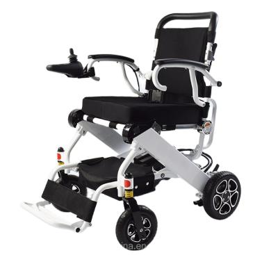 China Wheelchair Aluminum Electric Light Folding Disabled Wheelchair Folding Older Aluminum Light Wheelchair for sale